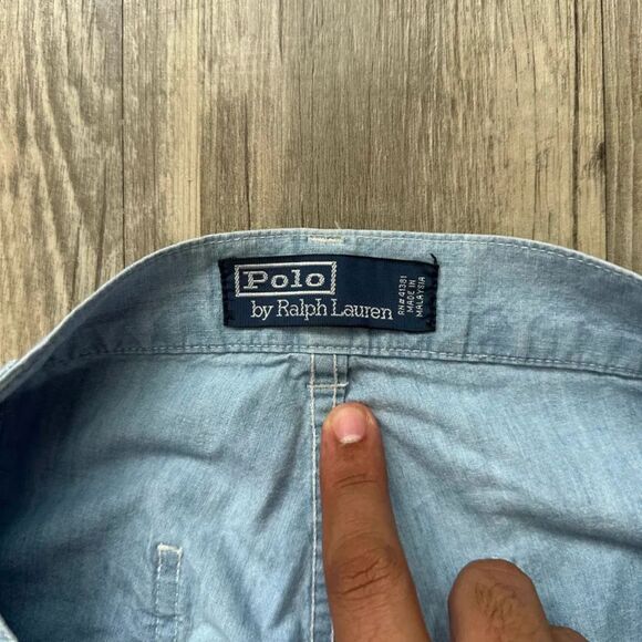 Vintage Polo Ralph Lauren HBT Pants Size 34X32 - Picture 3 of 7